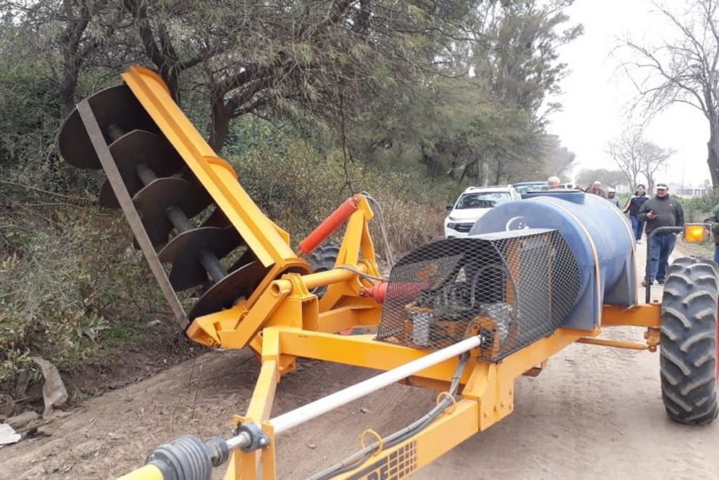 Podadora Tagliare en operación